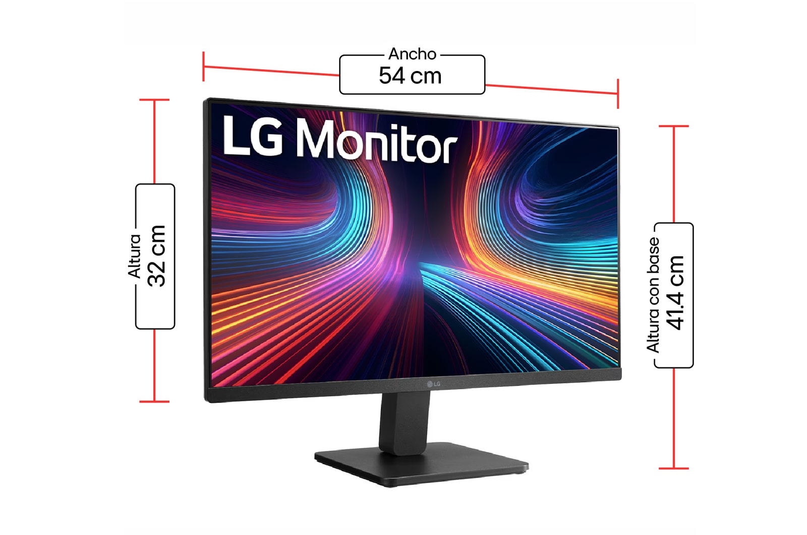 Dimenciones Monitor IPS FHD - 24MR400